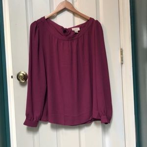 NWT LOFT Woven Blouse